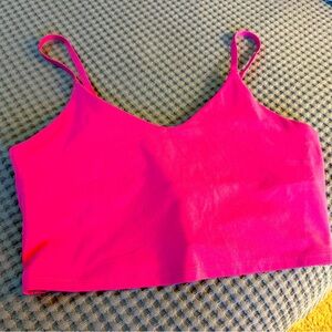 Athleta Elation V-neck longline bra